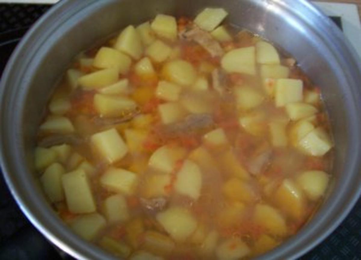 Kochen: Kartoffel-Gemüse-Eintopf - Rezept