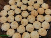 Kekse:  KOKOSMAKRONEN - Rezept