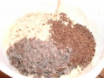 Backwaren: Knusprige Schoko-Nuß-Taler - Rezept - Bild Nr. 5