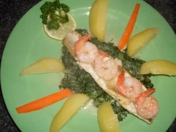 Rezept: Zander & Scampis.... Zander & Scampis.... - Rezept