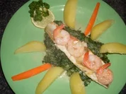 Zander & Scampis.... - Rezept