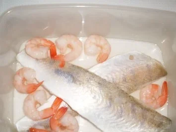 Rezept: Zander & Scampis.... Bild Nr. 2 Zander & Scampis.... - Rezept - Bild Nr. 2