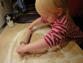 Rezept: Haferflocken-Plätzchen Bild Nr. 3 Haferflocken-Plätzchen - Rezept - Bild Nr. 3