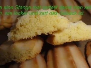 Rezept: Kekse: ORANGENSTANGEN Bild Nr. 2 Kekse: ORANGENSTANGEN - Rezept - Bild Nr. 2