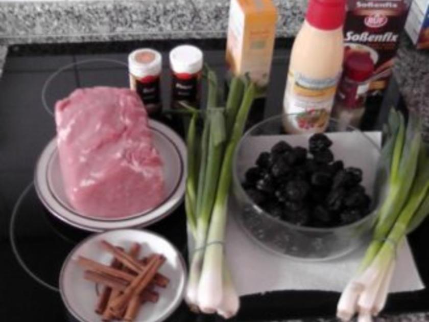 Zimtbraten vom Schweinerücken Lachs bzw Schweinenacken - einfach - von ...