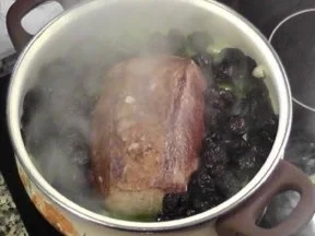 Zimtbraten vom Schweinerücken (Lachs) bzw.Schweinenacken - Rezept - Bild Nr. 6