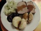 Zimtbraten vom Schweinerücken (Lachs) bzw.Schweinenacken - Rezept