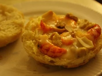 Flusskrebs-Honig-Brötchen - Rezept