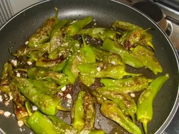 Pimentos de Padron - Rezept