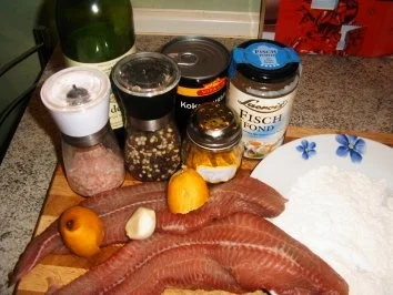 Rezept: Welsfilet mit Currysoße Bild Nr. 2 Welsfilet mit Currysoße - Rezept - Bild Nr. 2