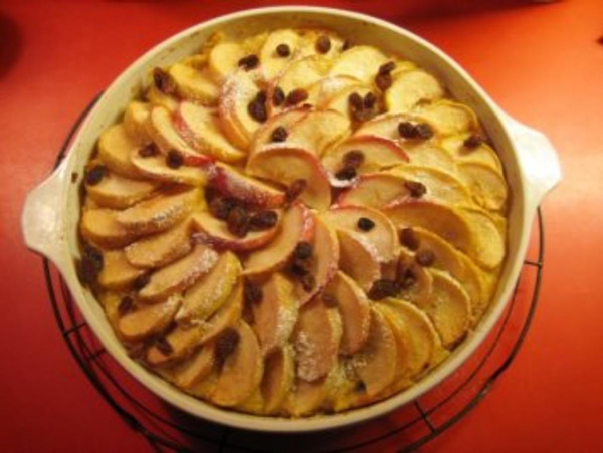 Hessische Küche:Grießauflauf mit Äpfel - Rezept - Bild Nr. 9