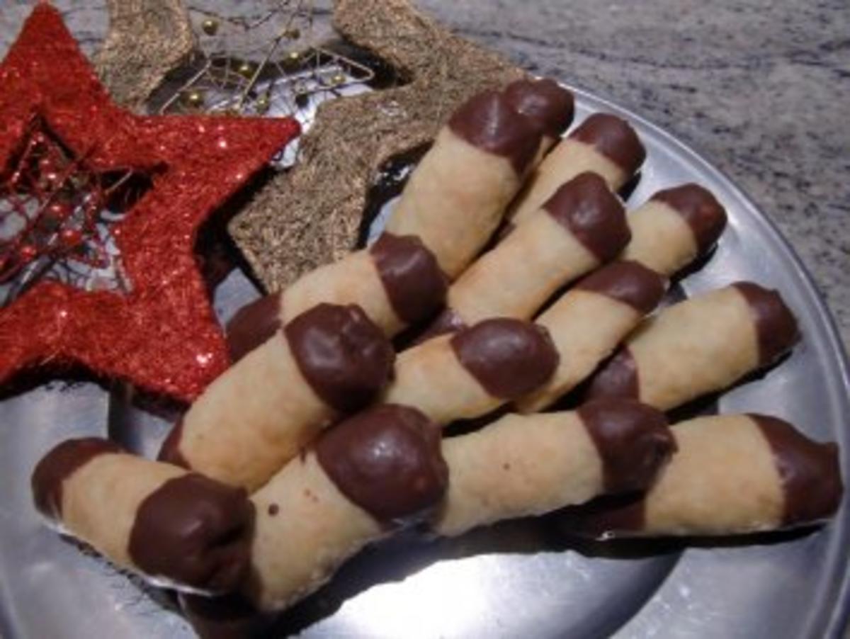 Rosinenstangen für Weihnachten, mit rellativ wenig Zucker - Rezept mit ...