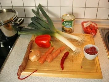 Durcheinander - Suppe - Rezept