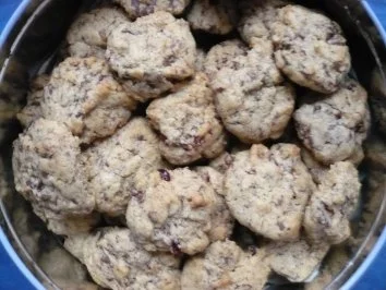 Rezept: Cranberrie - Schoko- Kekse Cranberrie - Schoko- Kekse - Rezept