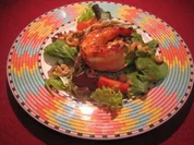 Rezept: Gambas auf Frühlingssalaten Gambas auf Frühlingssalaten - Rezept