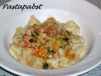 Rezept: Lachs-Ricotta-Tortellini Bild Nr. 5 Lachs-Ricotta-Tortellini - Rezept - Bild Nr. 5