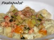 Lachs-Ricotta-Tortellini - Rezept