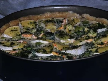 Nussige Hackfleisch-Rosenkohl-Tarte - Rezept - Bild Nr. 9