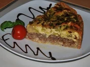 Nussige Hackfleisch-Rosenkohl-Tarte - Rezept