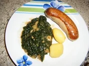 scharfer Spinat - Rezept