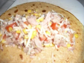 Rezept: gerollte Tomaten- Thunfish- Pfannkuchen Bild Nr. 2 gerollte Tomaten- Thunfish- Pfannkuchen - Rezept - Bild Nr. 2