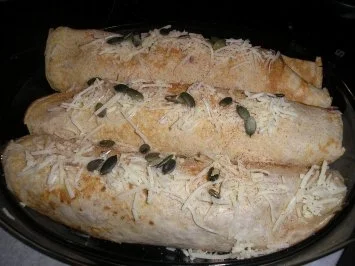 Rezept: gerollte Tomaten- Thunfish- Pfannkuchen Bild Nr. 3 gerollte Tomaten- Thunfish- Pfannkuchen - Rezept - Bild Nr. 3