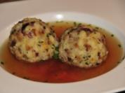 Suppeneinlage - Speckknödel - Rezept