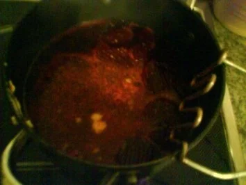 Rote Bete Püree mit scharfen Bratwurstbällchen - Rezept - Bild Nr. 5