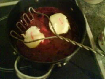 Rote Bete Püree mit scharfen Bratwurstbällchen - Rezept - Bild Nr. 6