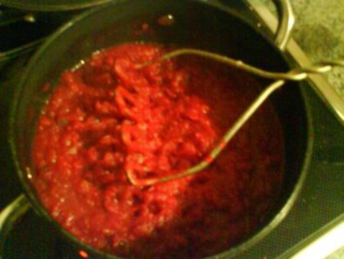 Rote Bete Püree mit scharfen Bratwurstbällchen - Rezept - Bild Nr. 9