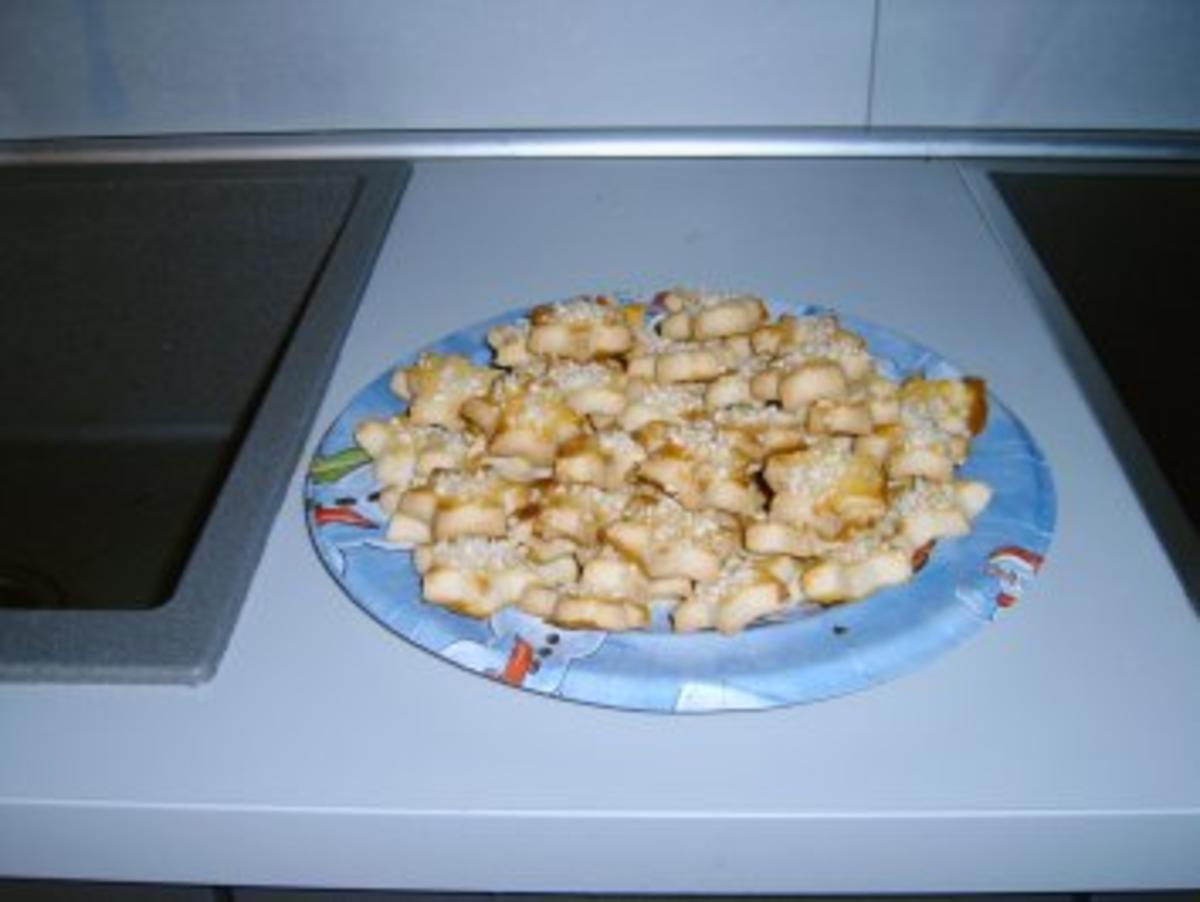 Marzipan - Mandel - Sterne - Rezept