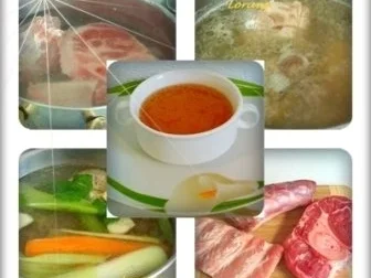 Fleischbrühe aus drei Fleischsorten - Rezept - Bild Nr. 9