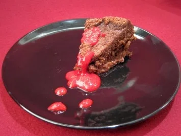 Dunkle Schokoladen-Tarte - Rezept