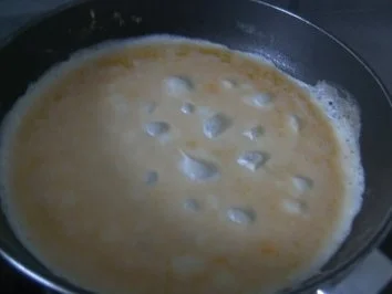 Omlett  mit einer Spinatfüllung - Rezept - Bild Nr. 4