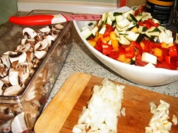 Rezept: Gemüselasagne Bild Nr. 3 Gemüselasagne - Rezept - Bild Nr. 3