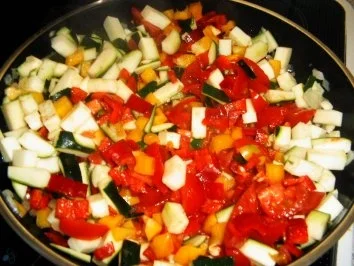 Rezept: Gemüselasagne Bild Nr. 4 Gemüselasagne - Rezept - Bild Nr. 4