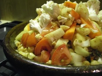 Hühnchen Tajine - Rezept