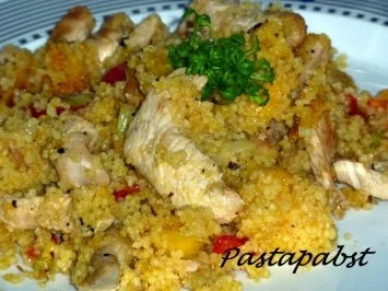 Mango-Couscous - Rezept