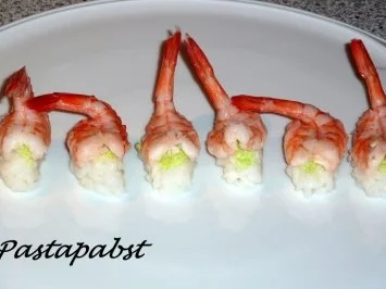 Rezept: Dreierlei Sushi Bild Nr. 3 Dreierlei Sushi - Rezept - Bild Nr. 3