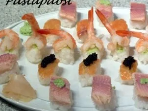 Rezept: Dreierlei Sushi Bild Nr. 4 Dreierlei Sushi - Rezept - Bild Nr. 4