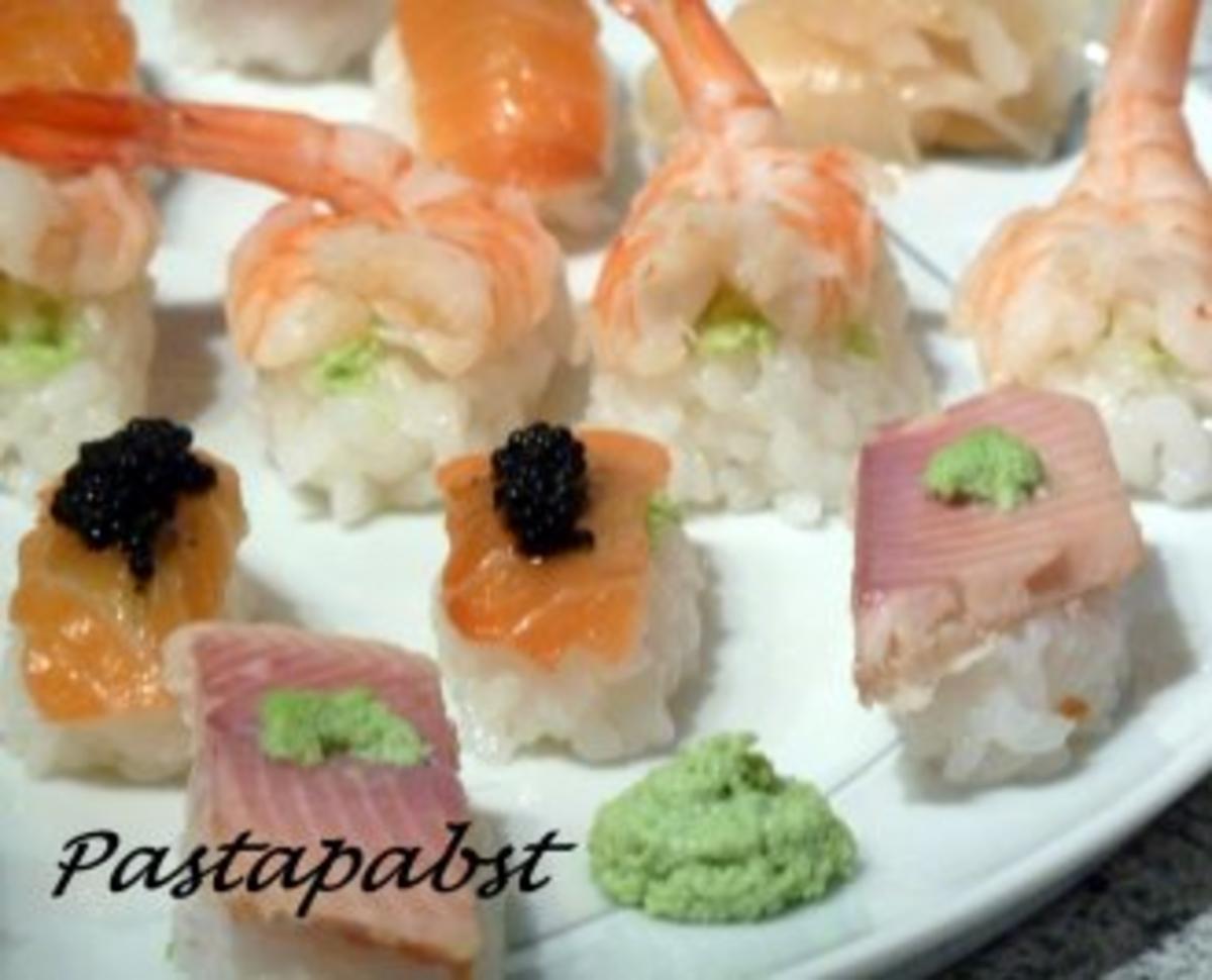 Bilder für Dreierlei Sushi Rezept