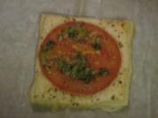 Tomaten Blätterteig Quadrate - Rezept