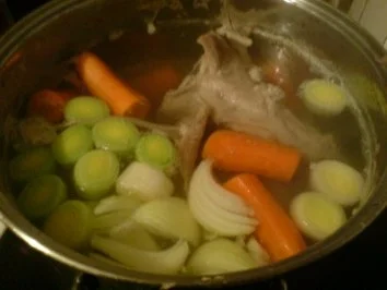 Rezept: Kaninchenfrikasee Bild Nr. 5 Kaninchenfrikasee - Rezept - Bild Nr. 5