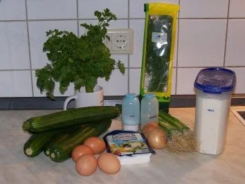 Zuccinipuffer mit Schafskäse - Rezept - Bild Nr. 2