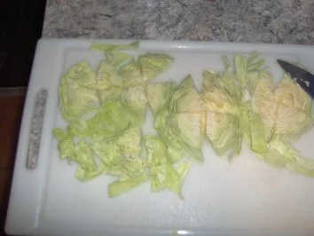 Rezept: Spitzkohl - Pfanne mit Rostbratwürsten Bild Nr. 2 Spitzkohl - Pfanne mit Rostbratwürsten - Rezept - Bild Nr. 2