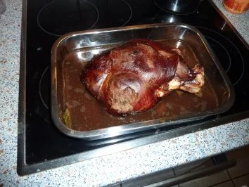 Rehkeule mit Rahmsoße - Rezept - Bild Nr. 2