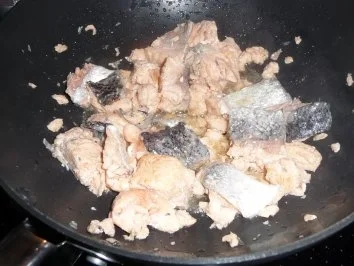 Rezept: Lachs mit Bandnudeln..... Bild Nr. 5 Lachs mit Bandnudeln..... - Rezept - Bild Nr. 5