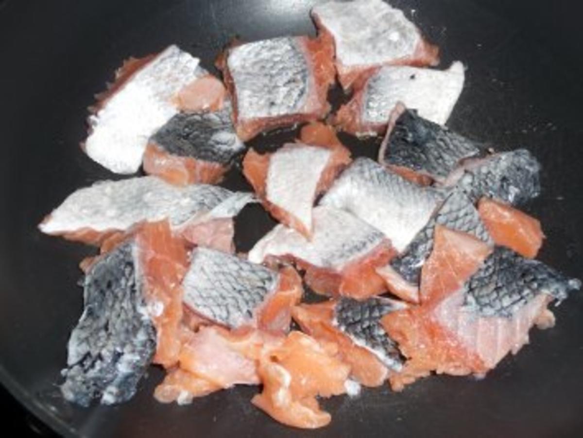 Lachs mit Bandnudeln..... - Rezept - Bild Nr. 7