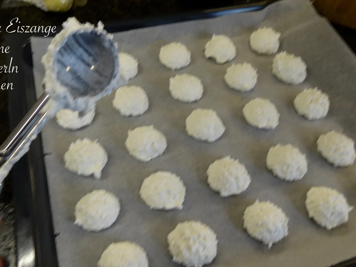 Kokos Busserl - Makronen - Rezept - Bild Nr. 11
