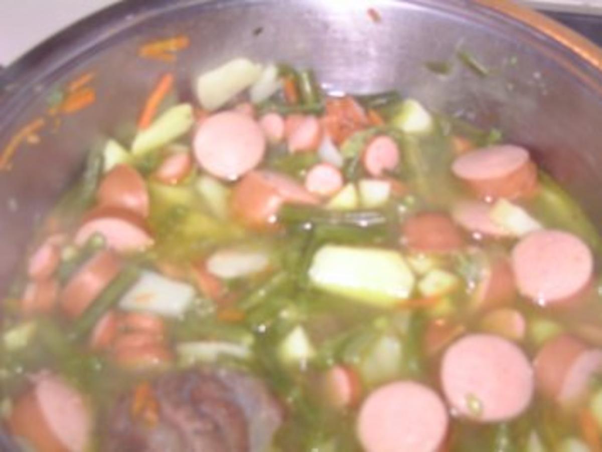 Grüne Bohnensuppe - Rezept - Bild Nr. 4